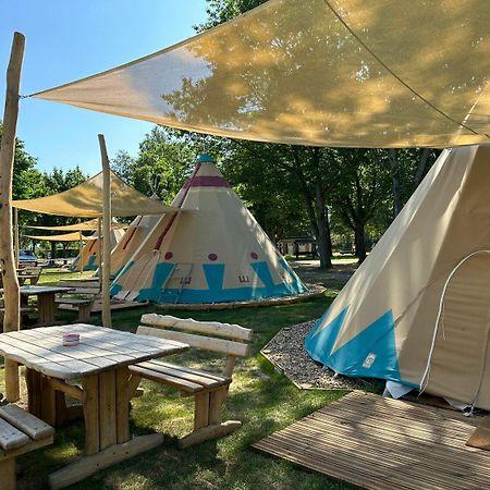 Ferienwohnung Tipi Alabama Falkenburg Exterior foto